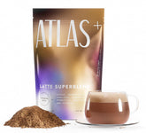 Atlas Coffee Club frente del empaque mostrando 20 porciones y descripción clara