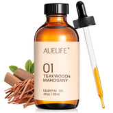 Auelife frasco delantero mostrando el tamaño de 118 ml y botella resistente