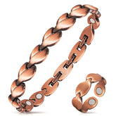Auramag pulsera frontal en caja, presentación lista para regalo
