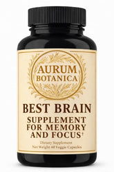 AURUM BOTANICA frontal del envase mostrando diseño y enfoque del producto