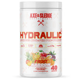 Axe & Sledge frontal del envase mostrando calidad y transparencia