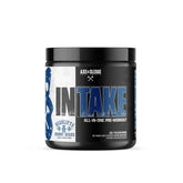 Axe & Sledge envase frontal de Intake mostrando etiqueta y diseño potente