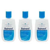 Balneol frasco frente mostrando tamaño de viaje y uso práctico