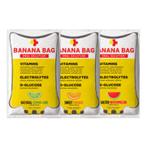 Banana Bag packaging frontal mostrando el diseño y la cantidad de sobres