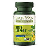 Banyan Botanicals envase frontal mostrando 90 tabletas y beneficios orgánicos
