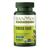 Banyan Botanicals envase frontal que muestra las tabletas y beneficios