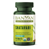 Banyan Botanicals envase frontal mostrando la marca y beneficios