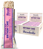 BAREBELLS empaque frontal del pack doble, disponible en caja de 12 barras