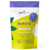 Bari Life BariBurst envase frontal mostrando el diseño y beneficios para pacientes bariátricos