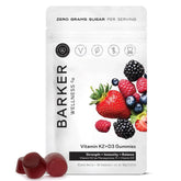 Barker Wellness envase frontal mostrando dosificación y beneficios