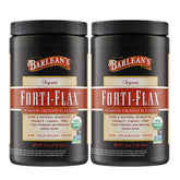 Barlean's pack frontal mostrando dos envases, presenta conveniencia y calidad