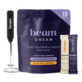 BEAM envase frontal del producto mostrando diseño y cantidad, ideal para identificar el suplemento