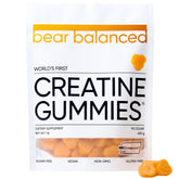Bear Balanced frontal del empaque mostrando 90 gomitas y beneficios