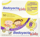 Bedoyecta frasco frontal masticables 50 tabletas sabor berry apoyo nutricional