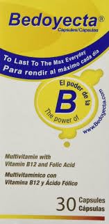 Bedoyecta frasco frontal mostrando el envase y beneficios diarios