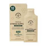 Beekeeper's Naturals frente del empaque mostrando sobres y marca, ventaja práctico