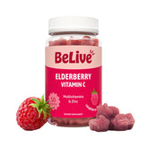 BeLive paquete frontal mostrando gomitas y beneficios visibles