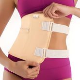 BELMAK vista frontal del pack mostrando funda y almohadilla beneficios prácticos