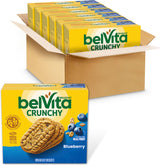 belVita paquete frontal arándano muestra conveniencia matutina