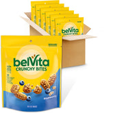 belVita presentación frontal con bolsas resellables, conveniencia para llevar