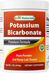 Best Naturals frente del envase mostrando 1 LB y pureza