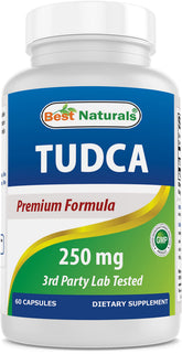 Best Naturals frasco frontal mostrando 60 cápsulas y etiqueta clara para identificación