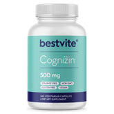 BESTVITE frasco frontal mostrando 240 cápsulas y beneficio de concentración