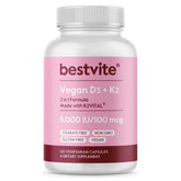 BESTVITE vista frontal del envase mostrando 120 cápsulas y beneficios