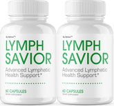 BetaX bote frontal mostrando Lymph Savior y apoyo al bienestar