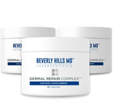 Beverly Hills MD frasco frontal mostrando etiqueta clara y beneficio antiedad