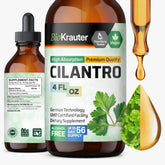 BIO KRAUTER frasco frontal mostrando etiqueta clara y volumen
