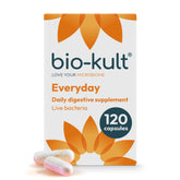 Bio-Kult envase frontal visible, presentación clara y beneficios de conservación