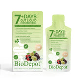 Biodepot frente del empaque mostrando caja de 7 días y beneficios