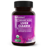 BioEmblem frente del envase mostrando sello USDA Organic y beneficios visibles