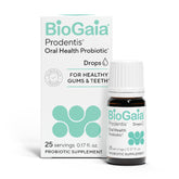 BioGaia Prodentis empaque frontal mostrando marca y beneficios visibles