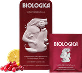 Biologica frente del empaque que muestra presentación en sobres y beneficios claros