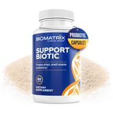BioMatrix frente del empaque mostrando ingredientes y beneficios clave