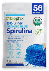 biophix empaque frontal mostrando 2 oz y 56 porciones, confianza y calidad
