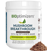 BIOptimizers empaque frontal chocolate, claridad y energía sostenida