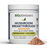 BIOptimizers frente del envase mostrando el sabor Salted Caramel y claridad de ingredientes
