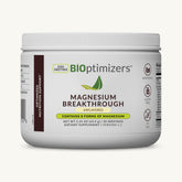 BIOptimizers envase frontal del producto mostrando presentación sin sabor y ventaja de 8 formas