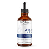 BIORAY frasco frontal con etiqueta clara, presenta beneficios y formato 4 fl oz