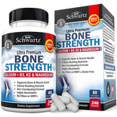 BioSchwartz frasco frontal mostrando envase y cantidad de 240 cápsulas para confianza de compra