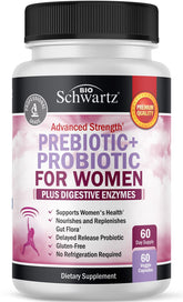 BioSchwartz frente del envase mostrando 60 cápsulas y beneficios