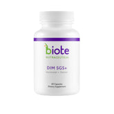 Biote envase frontal DIM SGS+ muestra presentación y beneficio de biodisponibilidad