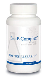 BIOTICS RESEARCH empaque frontal mostrando tabletas y marca, ofrece confianza