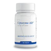 BIOTICS RESEARCH envase frontal de Cytozyme-AD muestra presentación y beneficios