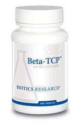 BIOTICS RESEARCH frasco del producto mostrando presentación y beneficios
