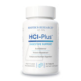 BIOTICS RESEARCH frente del envase mostrando tabletas y beneficio digestivo