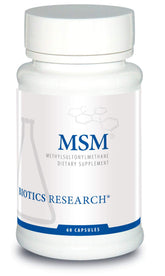 BIOTICS RESEARCH frasco frontal mostrando 60 cápsulas y claridad de marca
